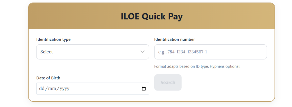iloe fine pay